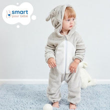 Charger l&#39;image dans la galerie, COMBI PYJAMA BOO™️ Combinaison pyjama bébé animaux - boutique Smart pour bébé, nourrisson et maman
