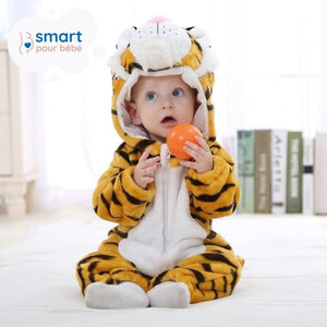 COMBI PYJAMA BOO™️ Combinaison pyjama bébé animaux - boutique Smart pour bébé, nourrisson et maman