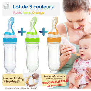 EasyFeed™ | Avec CADEAU personnalisable offert ! - boutique Smart pour bébé, nourrisson et maman