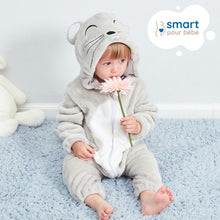 Charger l&#39;image dans la galerie, COMBI PYJAMA BOO™️ Combinaison pyjama bébé animaux - boutique Smart pour bébé, nourrisson et maman
