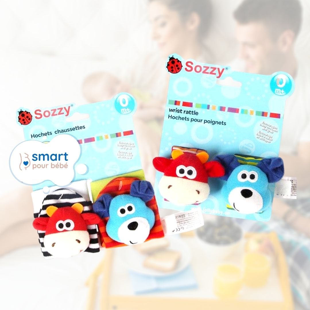 HOCHETS SOZZY™ Éveil et jeux de développement – Smart pour bébé