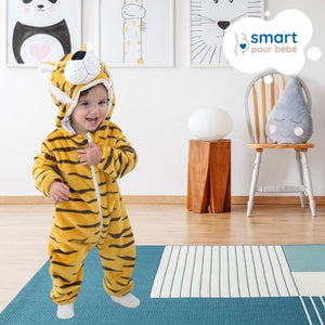 COMBI PYJAMA BOO™️ Combinaison pyjama bébé animaux - boutique Smart pour bébé, nourrisson et maman