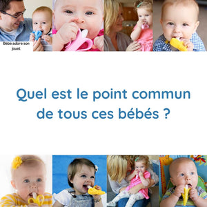 BANAMIE™ Banane brosse à dent bébé nettoie et soulage ! - boutique Smart pour bébé, nourrisson et maman