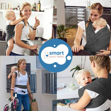 Charger l&#39;image dans la galerie, KOALA-CUB™ Echarpe de portage facile en coton - boutique Smart pour bébé, nourrisson et maman
